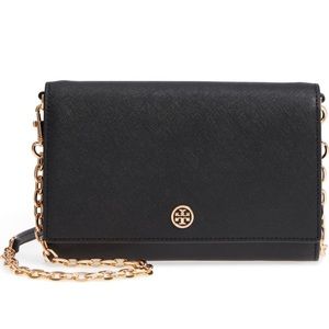 Tory Burch Robinson Wallet on Chain